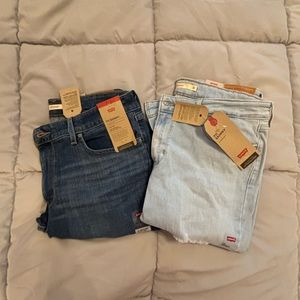 Levi Zipper Fly Jeans - 711 Skinny